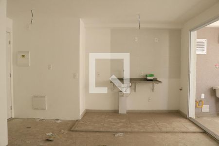 Sala e Cozinha Integrada de apartamento à venda com 3 quartos, 67m² em Barra Funda, São Paulo