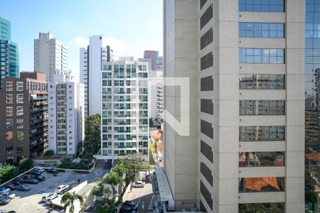 Varanda - Vista de apartamento para alugar com 1 quarto, 74m² em Aclimação, São Paulo