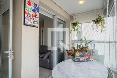 Varanda da Sala de apartamento para alugar com 1 quarto, 34m² em Consolação, São Paulo