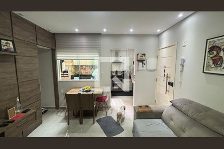 Sala - Sala de Jantar de apartamento à venda com 3 quartos, 75m² em Vila Metalúrgica, Santo André