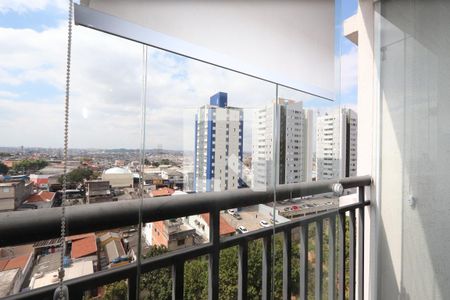 Varanda da Sala de apartamento para alugar com 2 quartos, 55m² em Vila Ivone, São Paulo