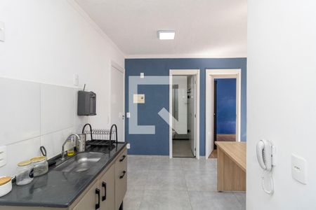 Sala/Cozinha de apartamento para alugar com 2 quartos, 34m² em Vila Guilherme, São Paulo