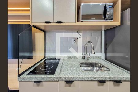Sala/Cozinha de apartamento para alugar com 1 quarto, 24m² em Vila Butantã, São Paulo
