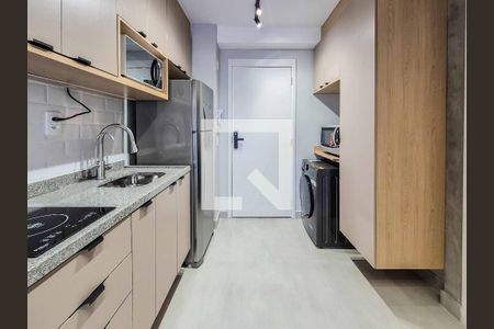 Sala/Cozinha de apartamento para alugar com 1 quarto, 24m² em Vila Butantã, São Paulo