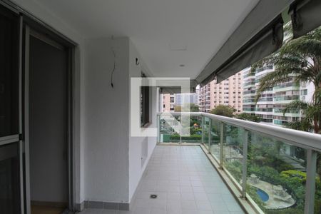 Sala - Varanda de apartamento para alugar com 2 quartos, 87m² em Barra da Tijuca, Rio de Janeiro