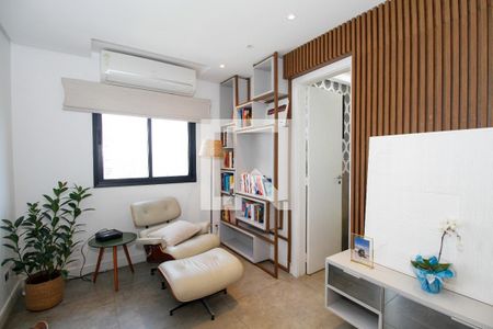 Sala de Estar e Jantar de apartamento à venda com 2 quartos, 83m² em Pinheiros, São Paulo