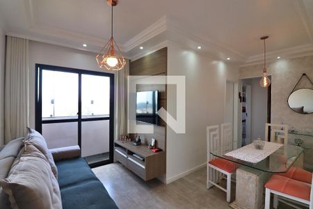 Sala de apartamento para alugar com 3 quartos, 67m² em Nova Petrópolis, São Bernardo do Campo