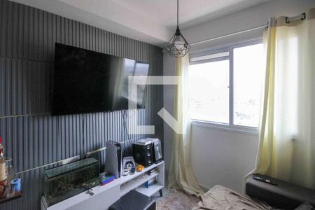 Sala/Cozinha de apartamento à venda com 1 quarto, 37m² em Jardim Adutora, São Paulo