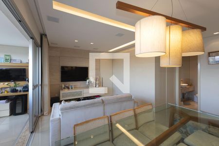 Sala de Jantar de apartamento à venda com 3 quartos, 115m² em Vale do Sereno, Nova Lima