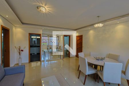 Sala de apartamento à venda com 3 quartos, 124m² em Castelo, Belo Horizonte
