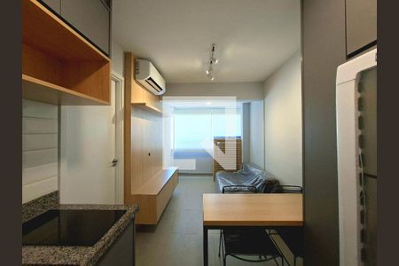 Sala/Cozinha de apartamento para alugar com 1 quarto, 31m² em Vila Olímpia, São Paulo