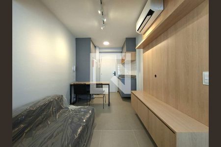 Sala/Cozinha de apartamento para alugar com 1 quarto, 31m² em Vila Olímpia, São Paulo