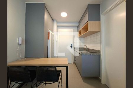 Sala/Cozinha de apartamento para alugar com 1 quarto, 31m² em Vila Olímpia, São Paulo