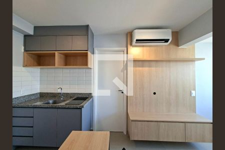 Sala/Cozinha de apartamento para alugar com 1 quarto, 31m² em Vila Olímpia, São Paulo
