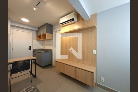 Sala/Cozinha de apartamento para alugar com 1 quarto, 31m² em Vila Olímpia, São Paulo