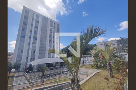Fachada de apartamento à venda com 2 quartos, 47m² em Chácara Contagem, Contagem