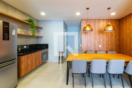 Área comum - Salão de festas de apartamento à venda com 1 quarto, 29m² em Jardim Prudência, São Paulo