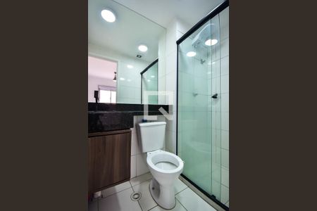 Banheiro Suíte de apartamento à venda com 1 quarto, 24m² em Panamby, São Paulo