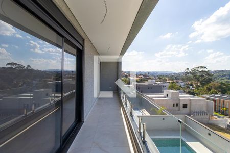 Varanda da Suíte 3 e 4 de casa de condomínio para alugar com 4 quartos, 380m² em Granja Viana, Cotia