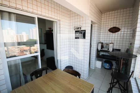 Sacada de apartamento para alugar com 1 quarto, 43m² em Maracanã, Praia Grande