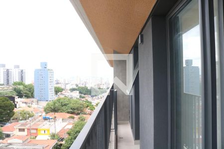 Varanda Sala/Cozinha de kitnet/studio para alugar com 1 quarto, 38m² em Jardim Vera Cruz, São Paulo