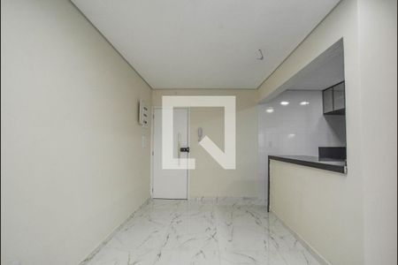 Sala de apartamento à venda com 3 quartos, 90m² em Vila Scarpelli, Santo André