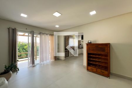 Sala de estar de casa de condomínio para alugar com 3 quartos, 260m² em Jardim Pinheiros, Valinhos
