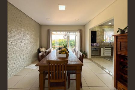 Sala de Jantar 2 de casa de condomínio para alugar com 3 quartos, 260m² em Jardim Pinheiros, Valinhos