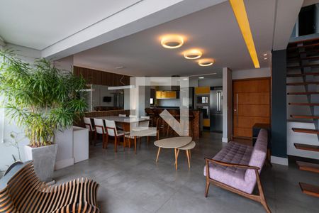 Sala de apartamento para alugar com 3 quartos, 210m² em Vila Olímpia, São Paulo