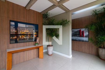 Hall de entrada de apartamento para alugar com 3 quartos, 210m² em Vila Olímpia, São Paulo
