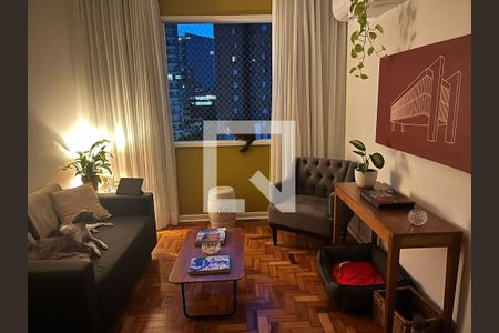 Sala  de kitnet/studio à venda com 1 quarto, 40m² em Jardim Paulista, São Paulo