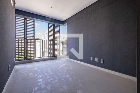 Sala/Cozinha - Varanda de apartamento à venda com 2 quartos, 50m² em Cerqueira César, São Paulo