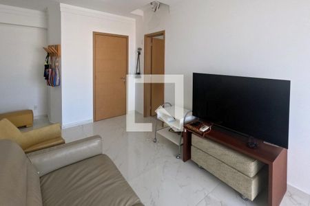 Sala de apartamento para alugar com 3 quartos, 100m² em Gonzaga, Santos