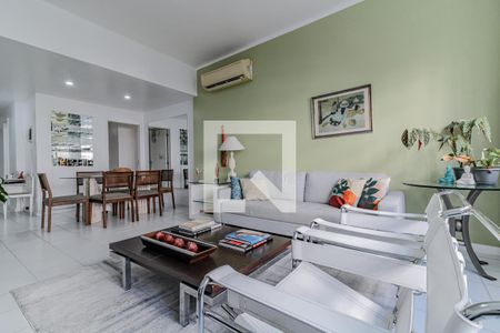 Sala de apartamento à venda com 3 quartos, 110m² em Lagoa, Rio de Janeiro