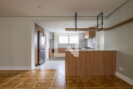 Sala/Cozinha de apartamento para alugar com 3 quartos, 120m² em Pinheiros, São Paulo