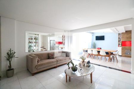 Sala de casa de condomínio à venda com 3 quartos, 264m² em Jardim Sao Caetano, São Caetano do Sul