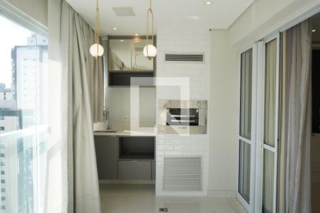 Varanda de apartamento à venda com 1 quarto, 54m² em Vila Regente Feijó, São Paulo