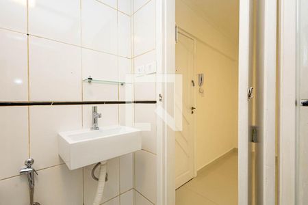 Banheiro Social de apartamento à venda com 1 quarto, 35m² em Bela Vista, São Paulo