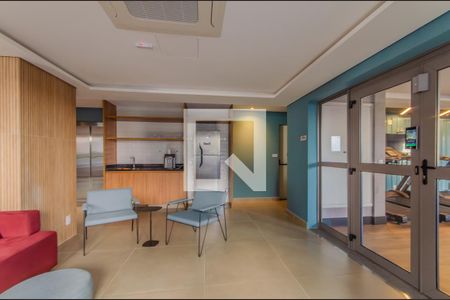 Área comum - Co-Working de kitnet/studio para alugar com 1 quarto, 25m² em Liberdade, São Paulo