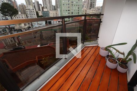Varanda da Sala de Jantar de apartamento à venda com 2 quartos, 81m² em Centro Histórico de São Paulo, São Paulo