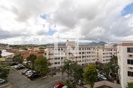 Vista da Sala/Cozinha de apartamento para alugar com 2 quartos, 54m² em Campo Grande, Rio de Janeiro
