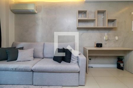 Sala de apartamento à venda com 1 quarto, 43m² em Cidade Monções, São Paulo