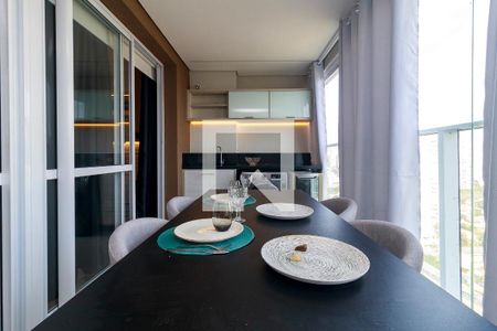 Sala - Varanda de apartamento à venda com 1 quarto, 43m² em Cidade Monções, São Paulo