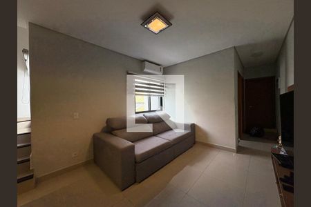 Sala de apartamento à venda com 2 quartos, 110m² em Jardim, Santo André