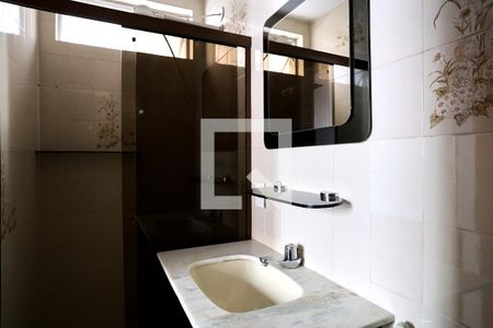 Banheiro da Suíte de apartamento à venda com 3 quartos, 92m² em Cidade Nova, Belo Horizonte