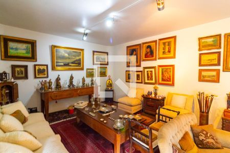 Sala de Estar de apartamento à venda com 4 quartos, 265m² em Santo Amaro, São Paulo