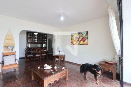 Sala de apartamento para alugar com 4 quartos, 144m² em Jardim Asturias, Guarujá