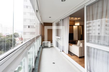 Varanda de apartamento para alugar com 3 quartos, 106m² em Pompeia, São Paulo