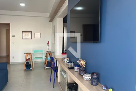 Sala de apartamento para alugar com 1 quarto, 67m² em Boqueirão, Santos