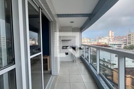 Varanda gourmet de apartamento para alugar com 1 quarto, 67m² em Boqueirão, Santos